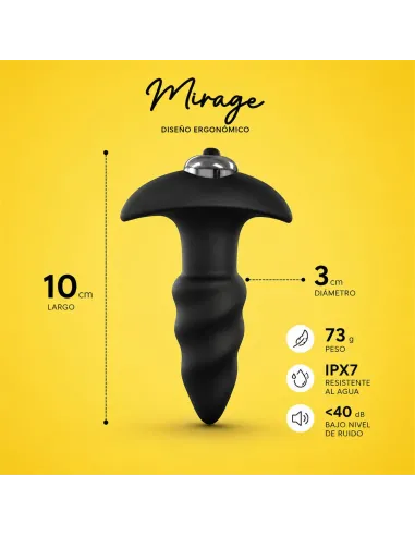 Anal plug vibrator mirage | Infarta toys | Plugs