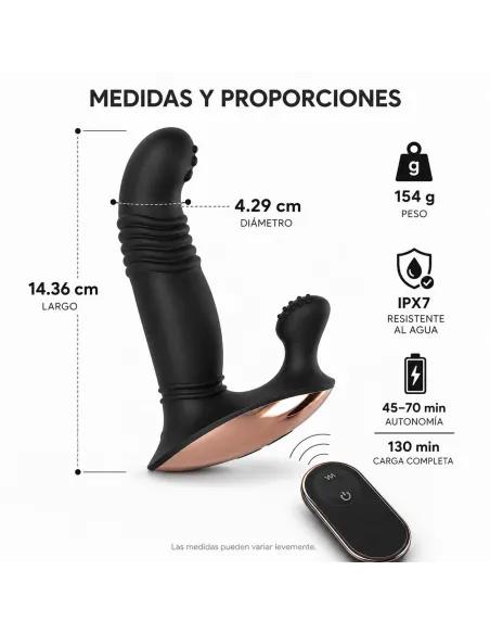 Prostate vibrator midnight magic | Infarta toys | Premium