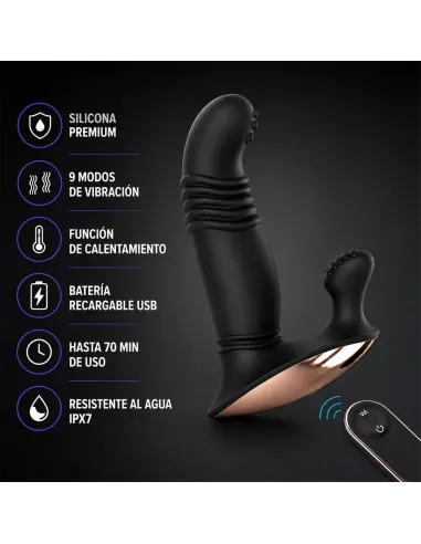 Prostate vibrator midnight magic | Infarta toys | Premium