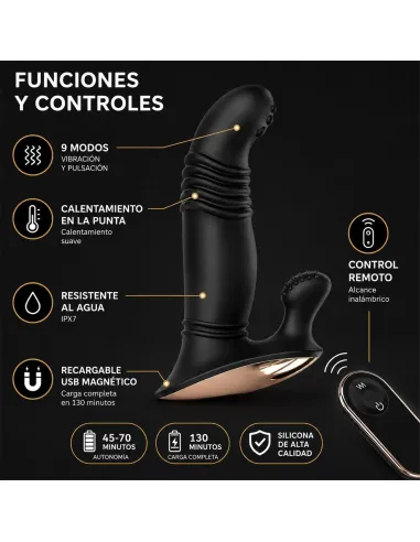 Prostate vibrator midnight magic | Infarta toys | Premium