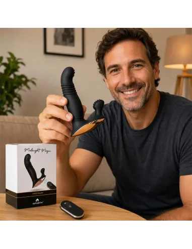 Prostate vibrator midnight magic | Infarta toys | Premium