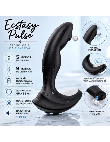 Prostate vibrator ecstasy pulse | Infarta toys | Próstata