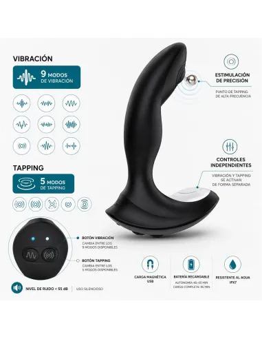 Prostate vibrator ecstasy pulse | Infarta toys | Próstata
