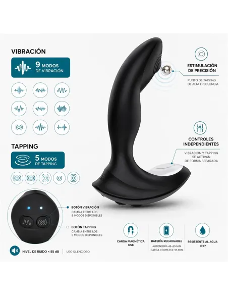 Prostate vibrator ecstasy pulse | Infarta toys | Próstata