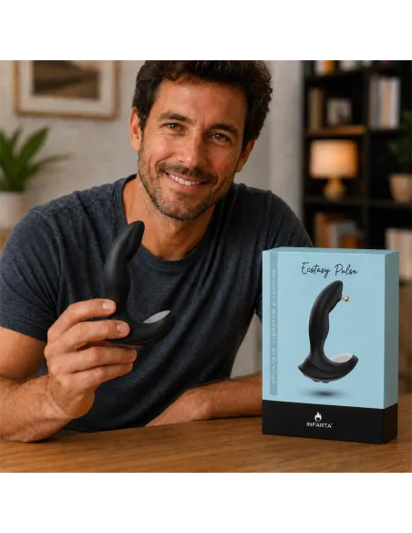 Prostate vibrator ecstasy pulse | Infarta toys | Próstata