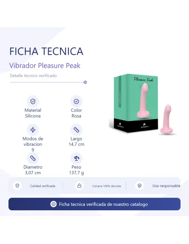 Vibrator pleasure peak | Infarta toys | Vibradores