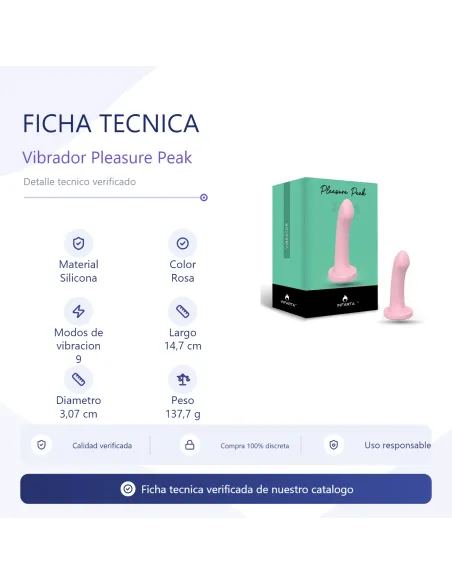 Vibrator pleasure peak | Infarta toys | Vibradores