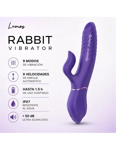 Rabbit vibrator lumos | Infarta toys | Vibradores