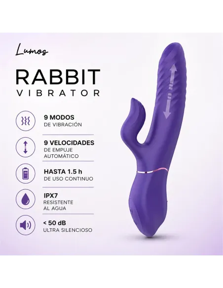 Rabbit vibrator lumos | Infarta toys | Vibradores