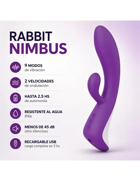 Rabbit vibrator nimbus | Infarta toys | Rabbits