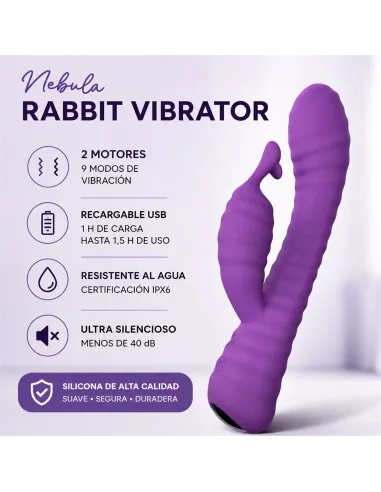 Rabbit vibrator nebula | Infarta toys | Rabbits