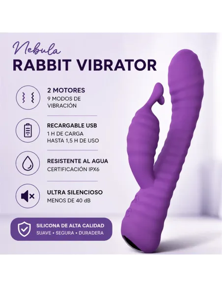 Rabbit vibrator nebula | Infarta toys | Rabbits