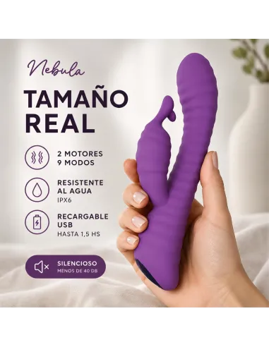 Rabbit vibrator nebula | Infarta toys | Rabbits