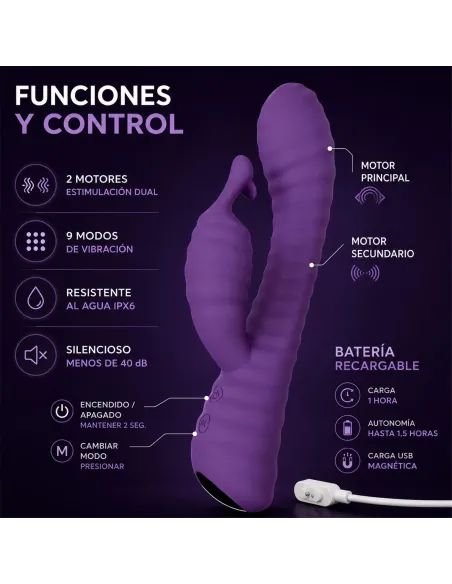 Rabbit vibrator nebula | Infarta toys | Rabbits