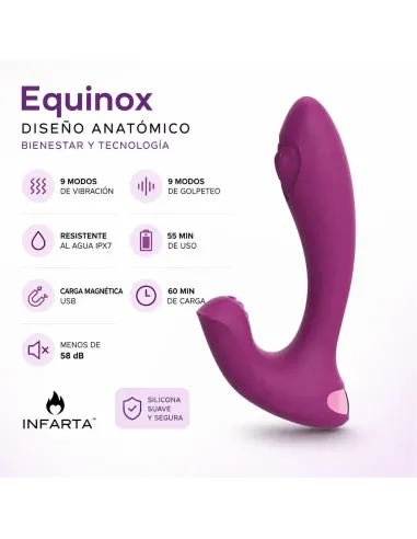G-spot vibrator equinox | Infarta toys | Vibradores