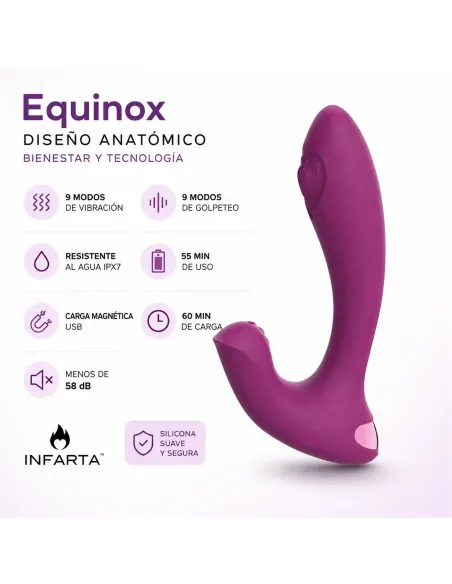 G-spot vibrator equinox | Infarta toys | Vibradores