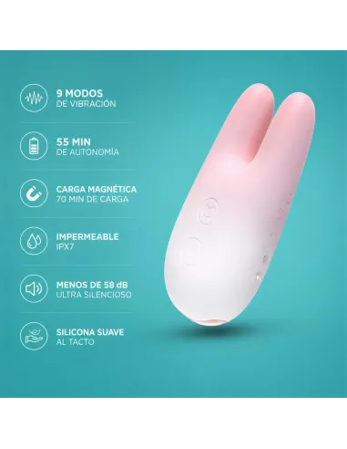 Double vibrator velvet touch | Infarta toys | Estimuladores clítoris