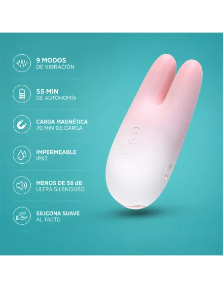 Double vibrator velvet touch | Infarta toys | Estimuladores clítoris