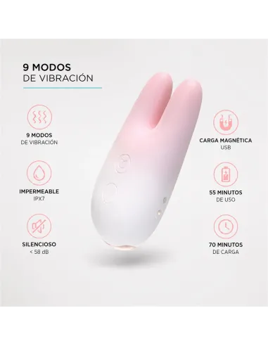 Double vibrator velvet touch | Infarta toys | Estimuladores clítoris