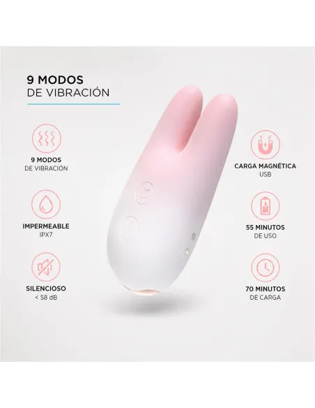Double vibrator velvet touch | Infarta toys | Estimuladores clítoris