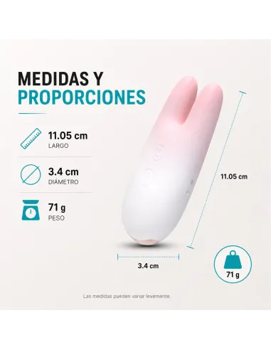 Double vibrator velvet touch | Infarta toys | Estimuladores clítoris