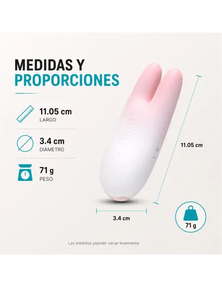 Double vibrator velvet touch | Infarta toys | Estimuladores clítoris