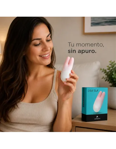 Double vibrator velvet touch | Infarta toys | Estimuladores clítoris