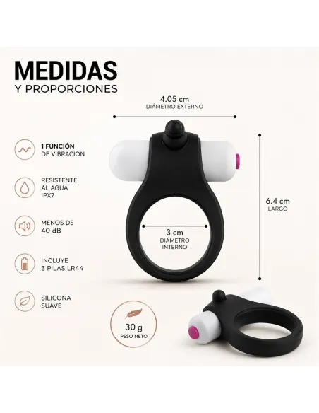 Ring vibrator passion circle | Infarta toys | Anillos