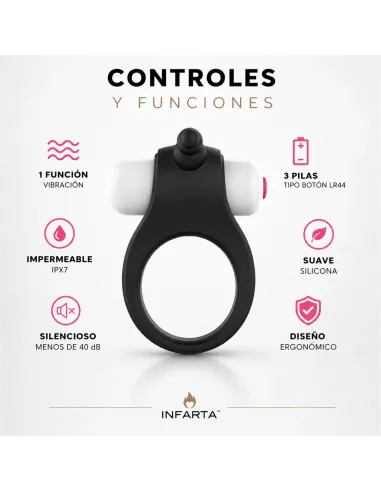 Ring vibrator passion circle | Infarta toys | Anillos