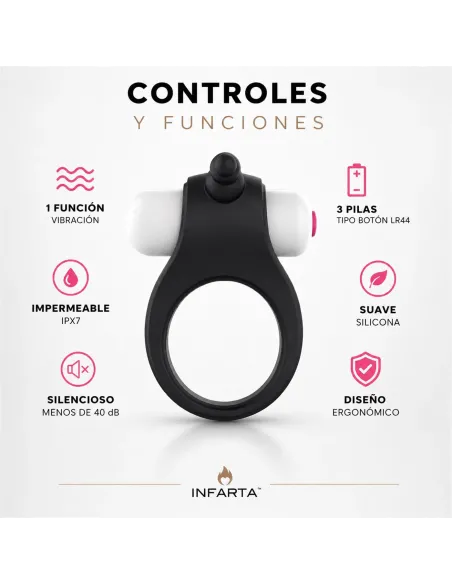 Ring vibrator passion circle | Infarta toys | Anillos