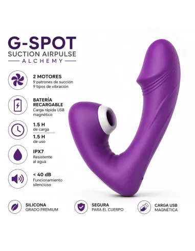 G-spot suction airpulse alchemy | Infarta toys | Punto g