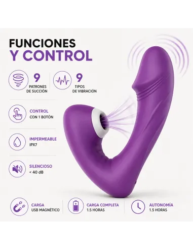 G-spot suction airpulse alchemy | Infarta toys | Punto g