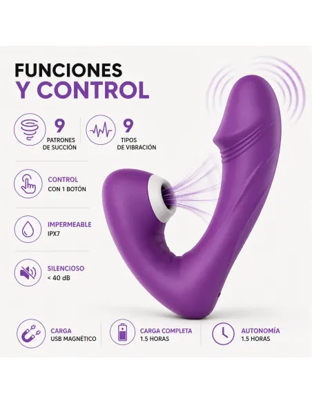G-spot suction airpulse alchemy | Infarta toys | Punto g