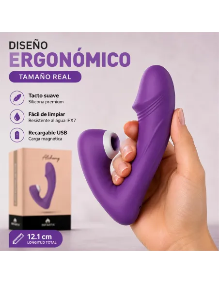 G-spot suction airpulse alchemy | Infarta toys | Punto g