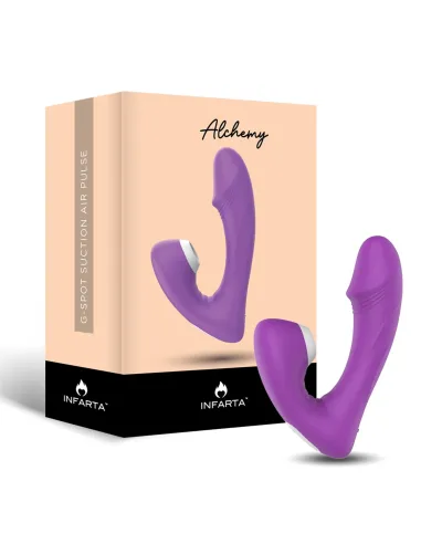 G-spot suction airpulse alchemy | Infarta toys | Punto g