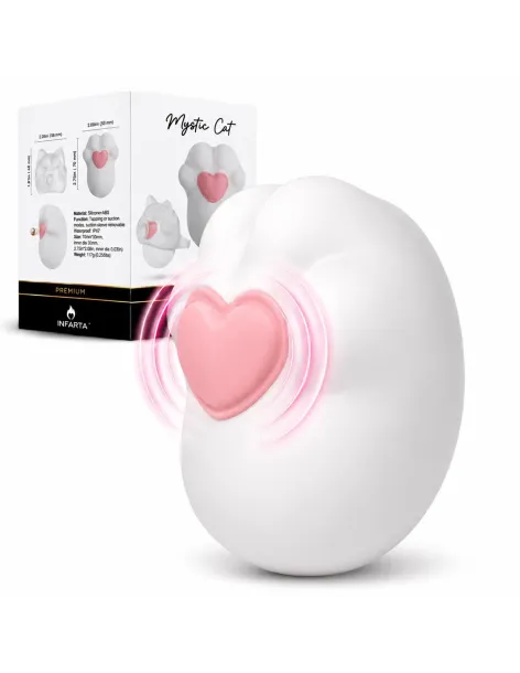 Tapping & suction airpulse mystic cat | Infarta toys | Premium