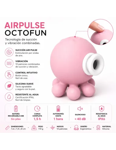 Suction airpulse octofun | Infarta toys | Succionadores