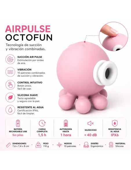 Suction airpulse octofun | Infarta toys | Succionadores