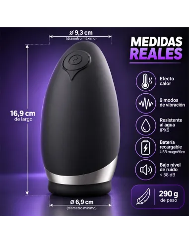Masturbator luxart - efecto calor | Infarta toys | Premium