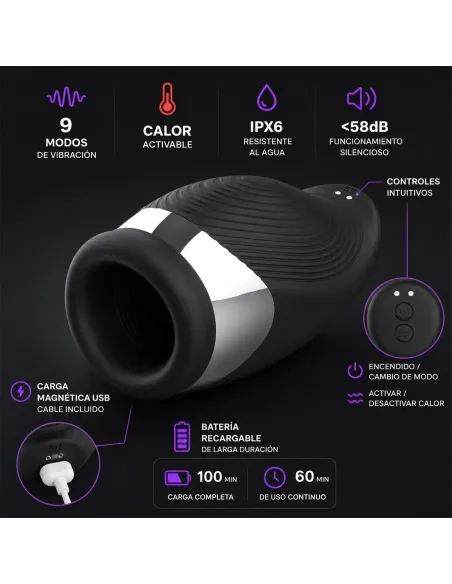 Masturbator luxart - efecto calor | Infarta toys | Premium