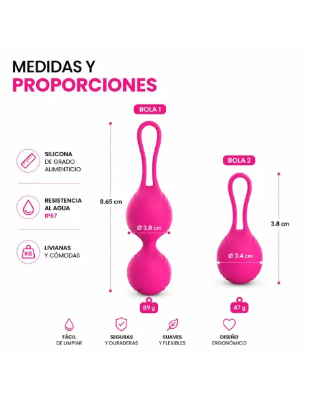 Kegel balls kegeliz | Infarta toys | Bolas y huevos vaginales