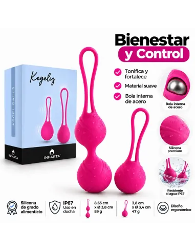 Kegel balls kegeliz | Infarta toys | Bolas y huevos vaginales