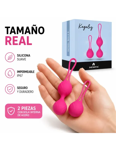 Kegel balls kegeliz | Infarta toys | Bolas y huevos vaginales