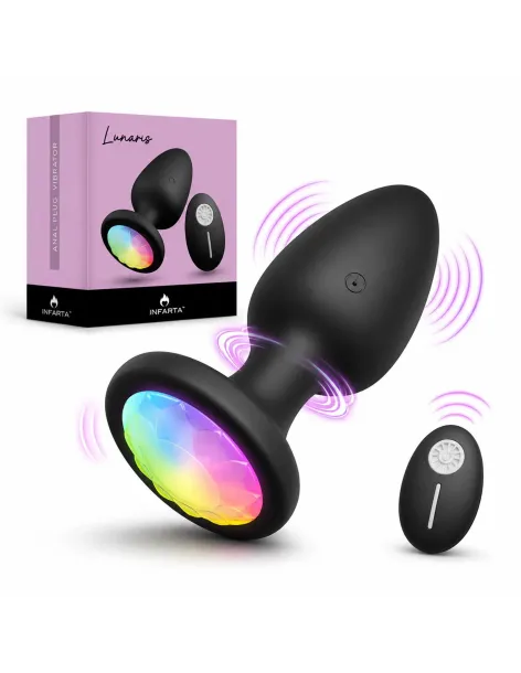 Anal plug vibrator lunaris | Infarta toys | Plugs