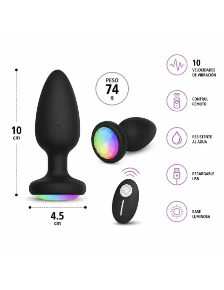 Anal plug vibrator lunaris | Infarta toys | Plugs