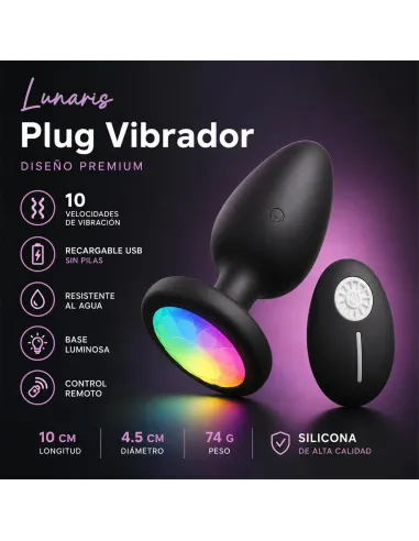 Anal plug vibrator lunaris | Infarta toys | Plugs
