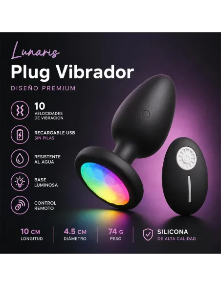 Anal plug vibrator lunaris | Infarta toys | Plugs