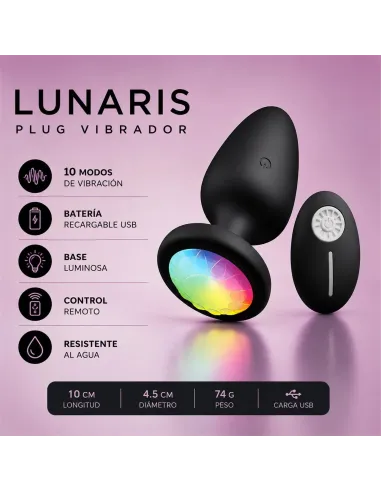 Anal plug vibrator lunaris | Infarta toys | Plugs