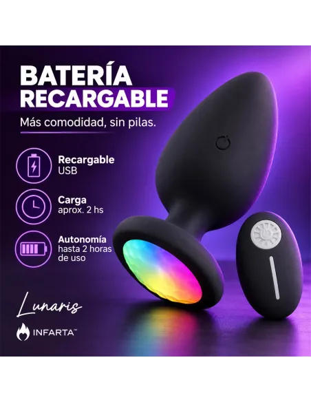 Anal plug vibrator lunaris | Infarta toys | Plugs