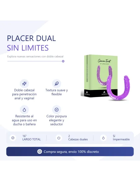 Double dildo geminitwist | Infarta toys | Dildos macizos